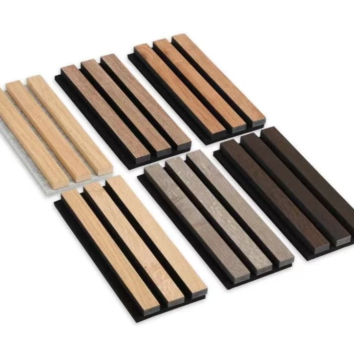 Panel Akustik Serat Poliester Dekoratif MDF