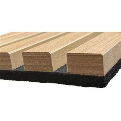 Panel Akustik Bilah Veneer Mdf